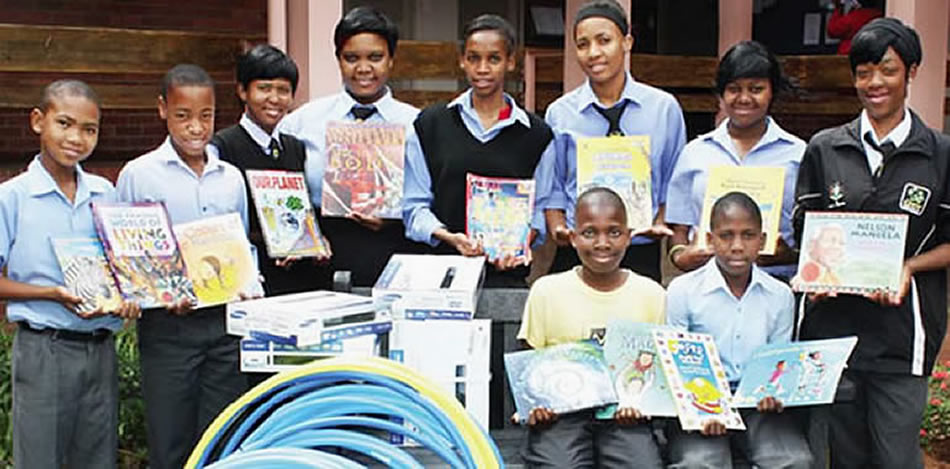 You gave joy to the children and teachers of Kwa Thintwa School for the Deaf