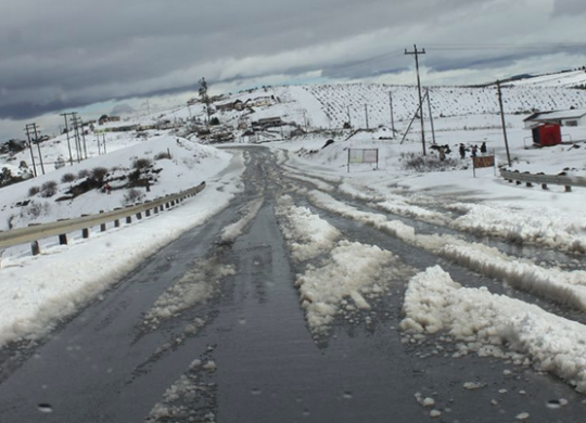 Winter in the foothills of the Drakensberg