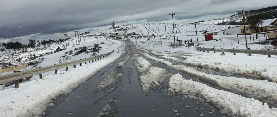 Winter in the foothills of the Drakensberg