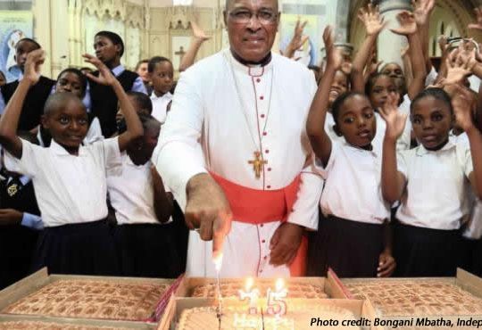 Cardinal Wilfrid Napier 75th birthday