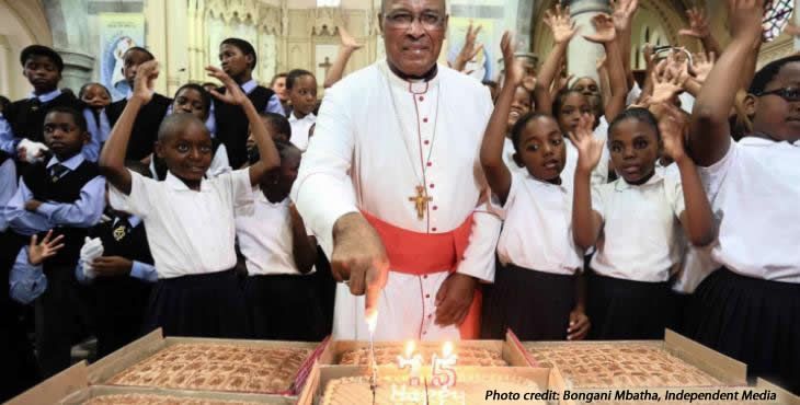 Cardinal Wilfrid Napier 75th birthday