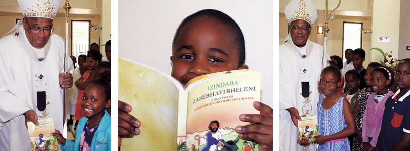Thank you for putting the pictorial Bibles into the hands of our Mission children for Easter