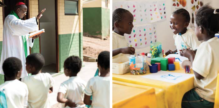 Thank you for supporting an act of faith – you’re honoured at St Leo’s School