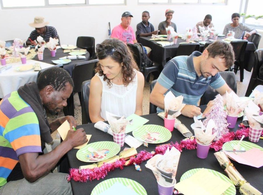 People from all walks of life share Meal of Reconciliation