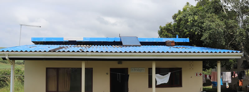 Heroes at Mother of Peace – you, and the humble solar heating panel
