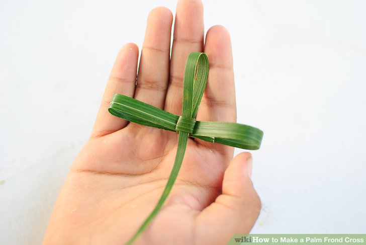 How to make a palm cross