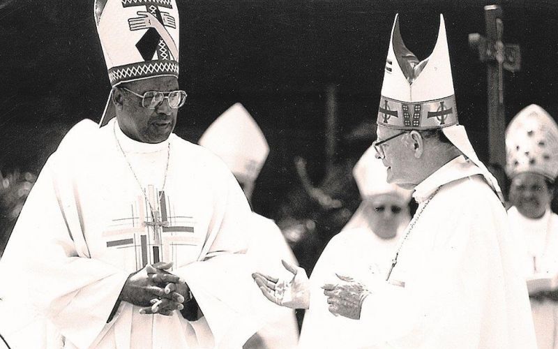 Cardinal Napier and Archbishop Denis Hurley