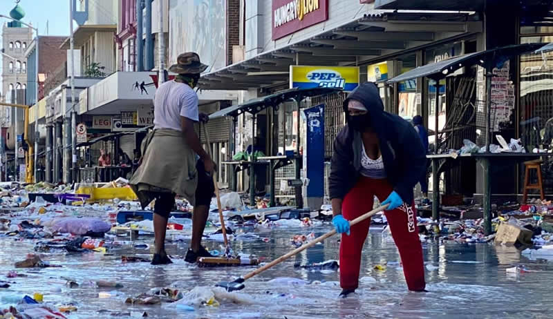 SACC calls for calm amid violence and looting