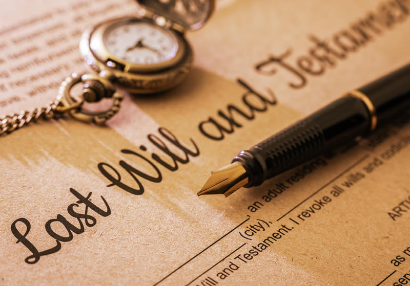 When drawing up a Will