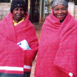 Donate winter blankets to poor people on the Missions