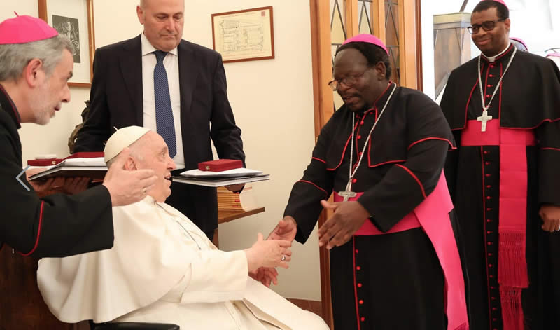 Meeting the Pope
