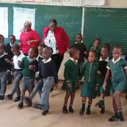 New school shoes get children dancing for joy